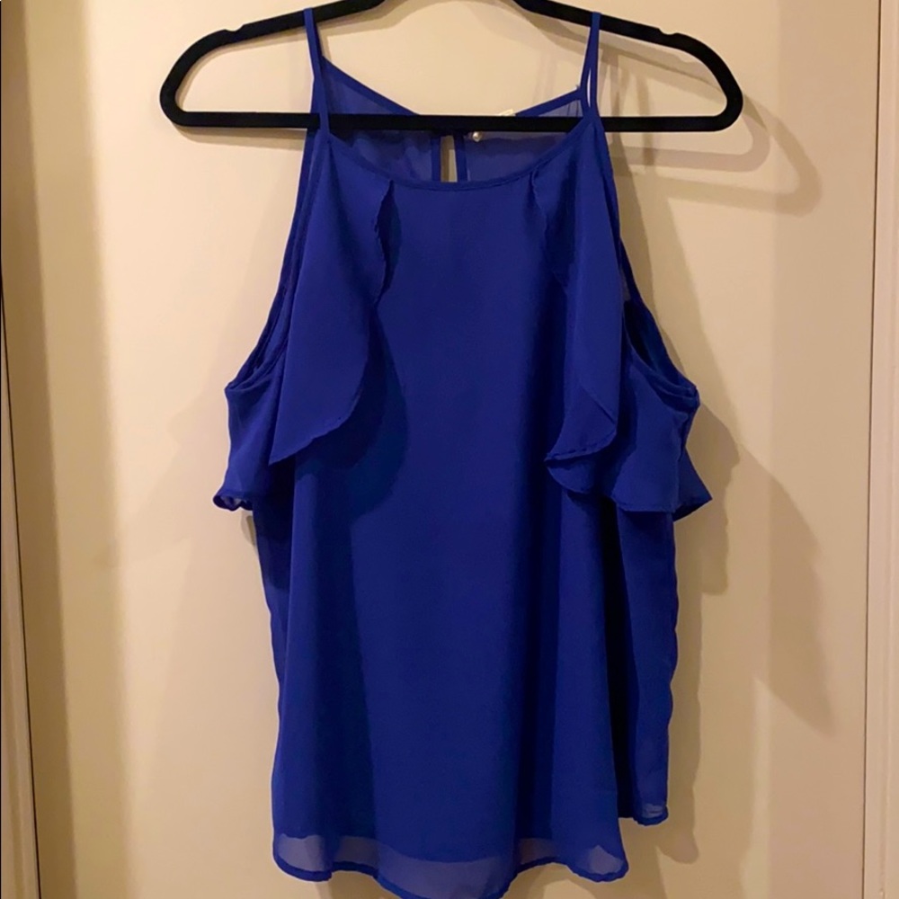 Beautiful blue blouse